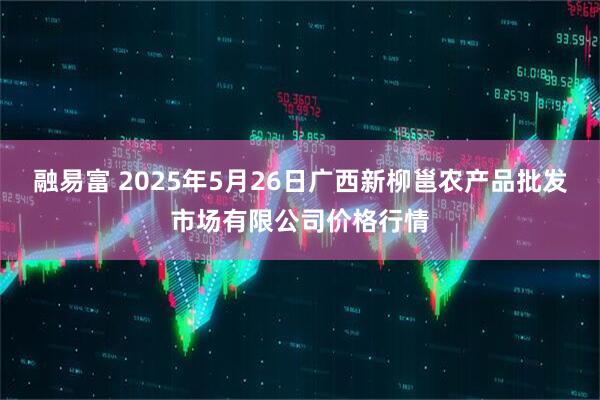 融易富 2025年5月26日广西新柳邕农产品批发市场有限公司价格行情