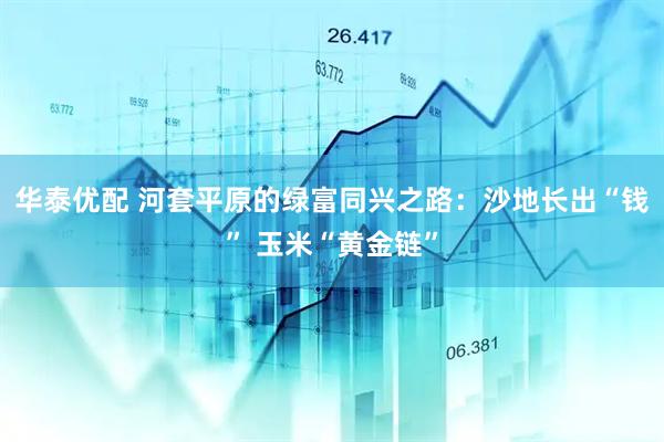 华泰优配 河套平原的绿富同兴之路：沙地长出“钱” 玉米“黄金链”